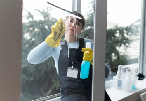 Nettoyage de vitres intérieures et extérieures à Avéron-Bergelle